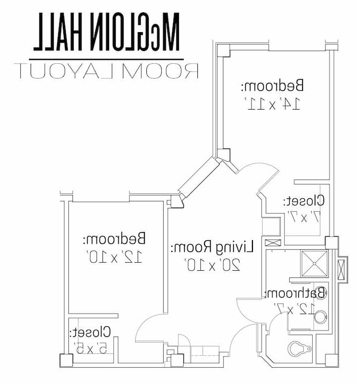 McGloin Hall Room Layout