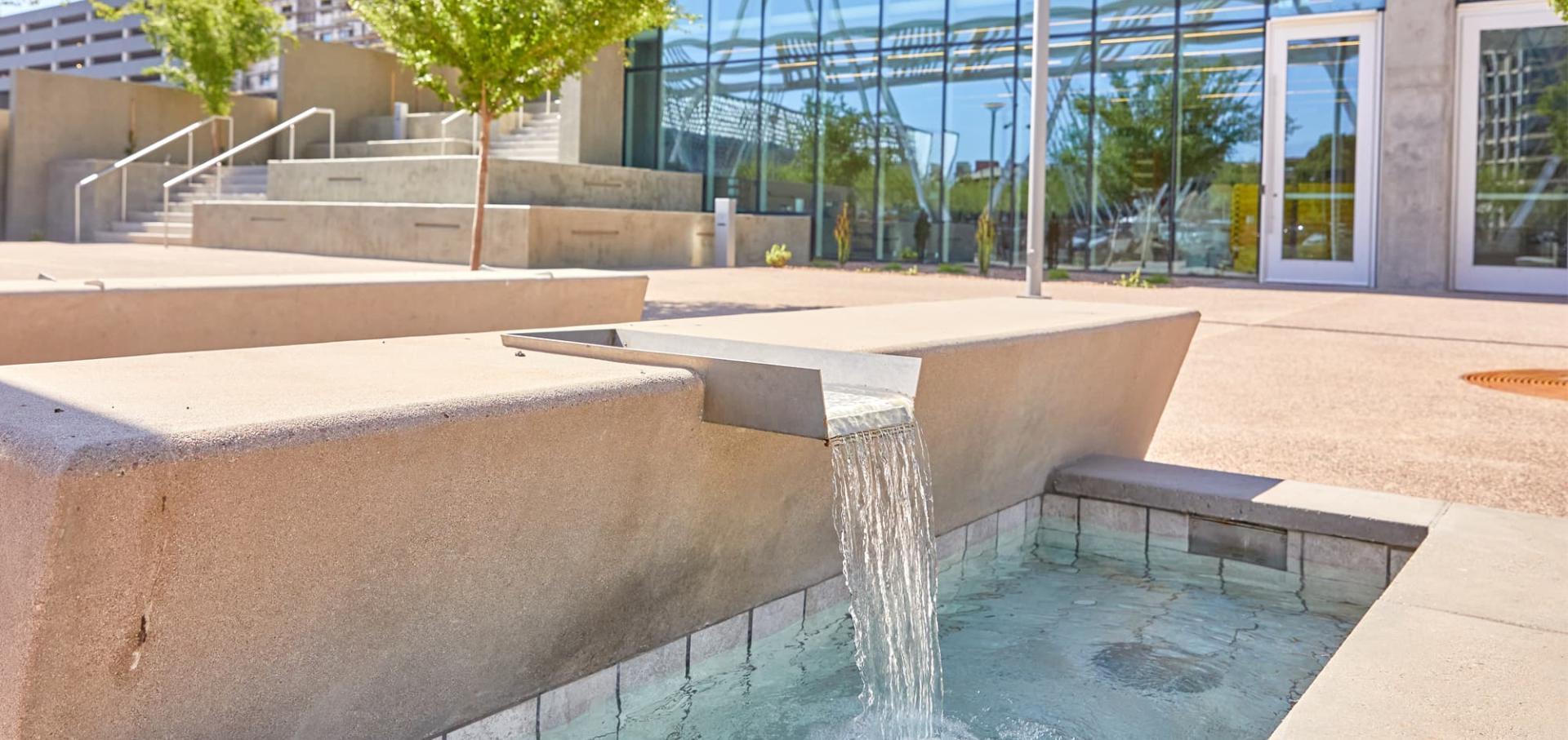 Phoenix Campus Fountain