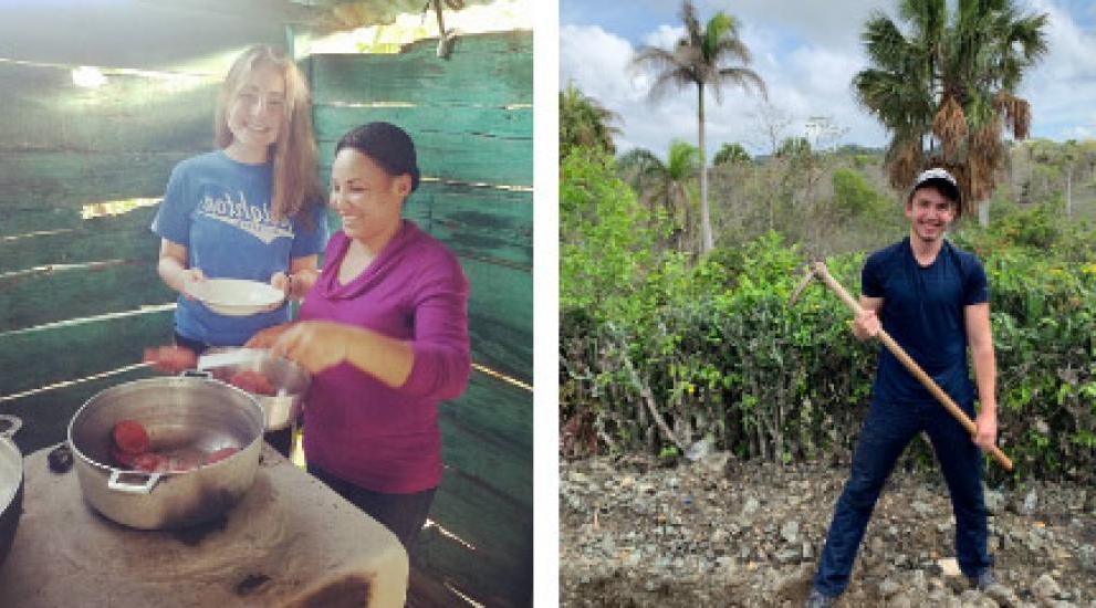 Students in the Encuentro Dominicano program