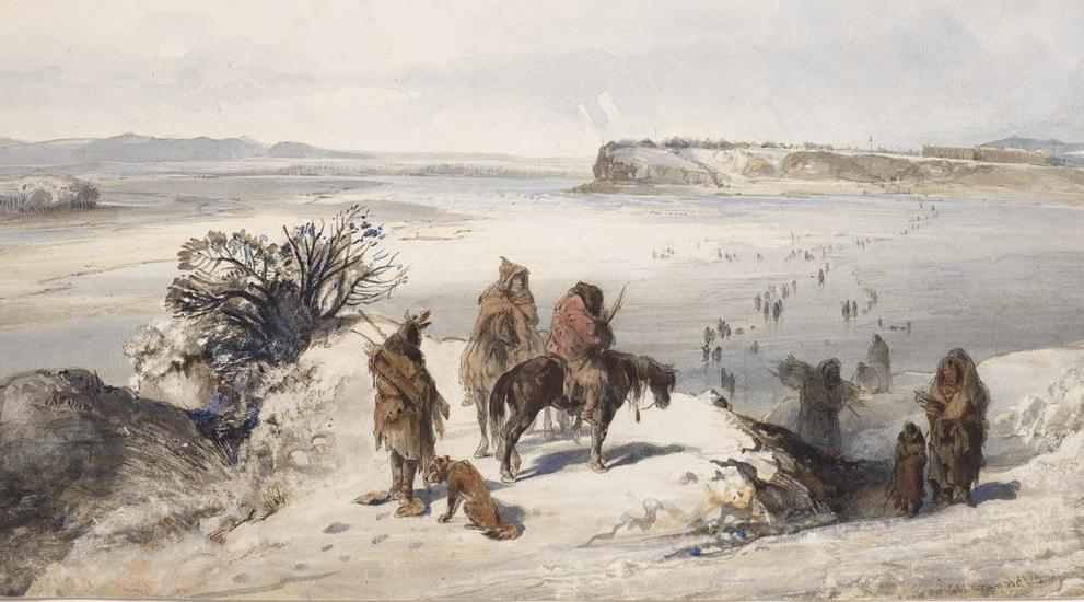 Karl Bodmer painting